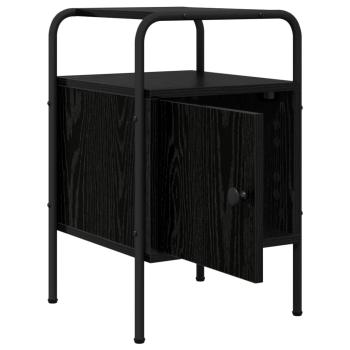 Nachttisch Schwarze Eiche 35 x 36,5 x 56 cm Holzwerkstoff