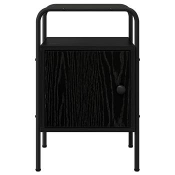 Nachttisch Schwarze Eiche 35 x 36,5 x 56 cm Holzwerkstoff