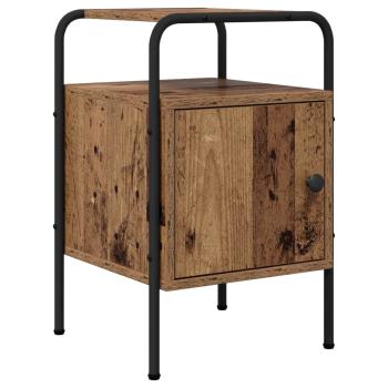 Nachttisch Altholz 35 x 36,5 x 56 cm Holzwerkstoff