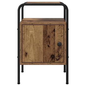 Nachttisch Altholz 35 x 36,5 x 56 cm Holzwerkstoff