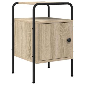 Nachttisch 2 Stk. Sonoma-Eiche 35 x 36,5 x 56 cm Holzwerkstoff