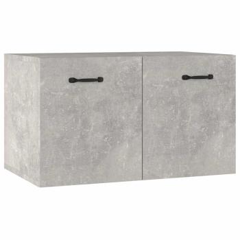 Wandschrank Betongrau 60x36,5x35 cm Holzwerkstoff