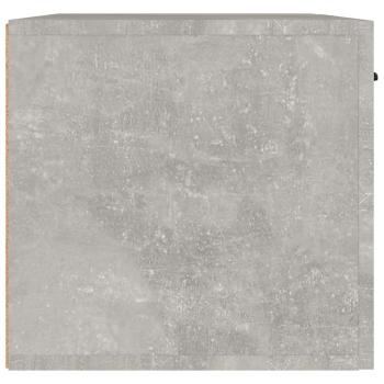 Wandschrank Betongrau 60x36,5x35 cm Holzwerkstoff
