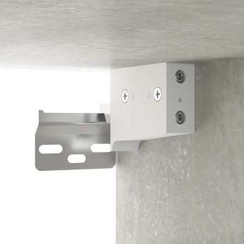 Wandschrank Betongrau 60x36,5x35 cm Holzwerkstoff