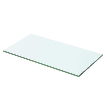Regalböden 2 Stk. Glas Transparent 50x20 cm