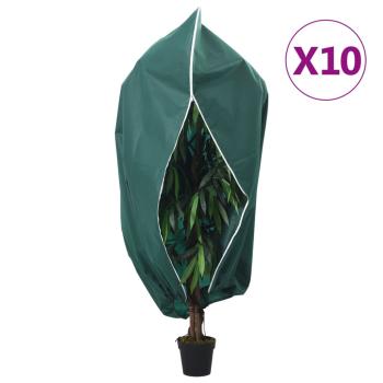 ARDEBO.de - Wintervlies mit Reißverschluss 10 Stk. 70 g/m² 3,93x3,5 m