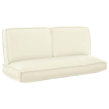 Kissenset Oxford-Stoff Creme 120 x 50 x 52 cm