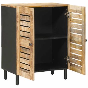 Stauraumschränke 60 x 33 x 75 cm Massivholz Mango Natur