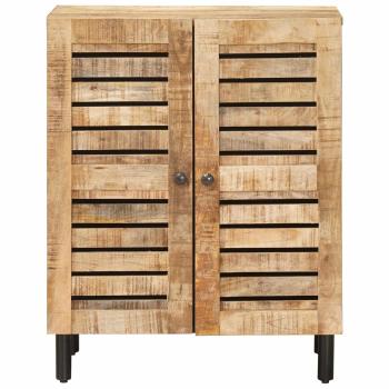 Stauraumschränke 60 x 33 x 75 cm Massivholz Mango Natur