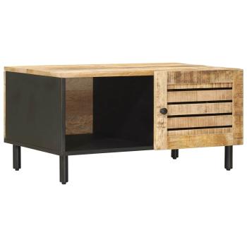 Couchtisch Natur 80 x 50 x 40 cm Massivholz Mango
