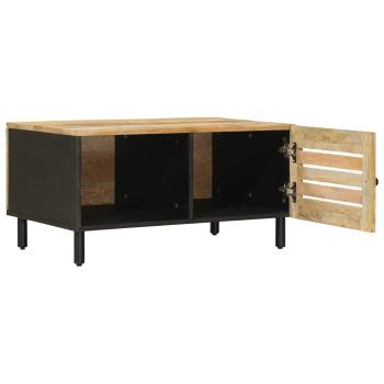 Couchtisch Natur 80 x 50 x 40 cm Massivholz Mango