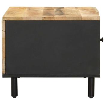 Couchtisch Natur 80 x 50 x 40 cm Massivholz Mango