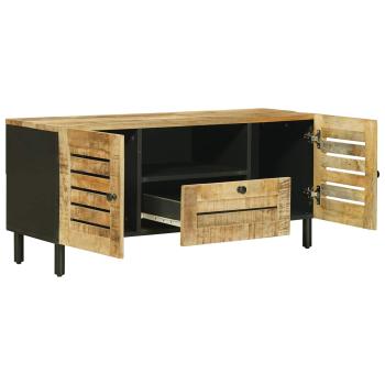 Stauraumschränke Natur 105 x 33 x 46 cm Massivholz Mango