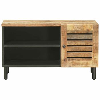 Stauraumschr?nke Natur 80 x 33 x 46 cm Massivholz Mango