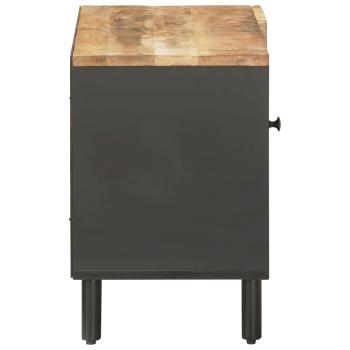 Stauraumschr?nke Natur 80 x 33 x 46 cm Massivholz Mango