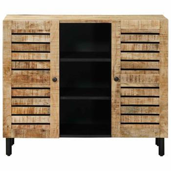Stauraumschränke Natur 90 x 33 x 75 cm Massivholz Mango