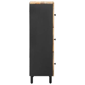 Stauraumschränke Natur 40 x 33 x 110 cm Massivholz Mango