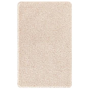Anti-Rutsch Badematten-Set 3 stk. Creme 50 x 80 cm PP