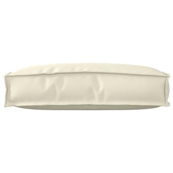 Kissen Creme 60 x 40 x 12 cm Oxford-Stoff