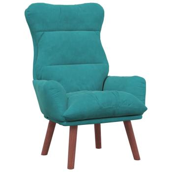 Sessel Türkis 69 x 74 x 93 cm Samt
