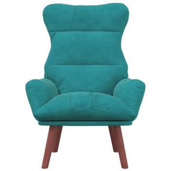 Sessel Türkis 69 x 74 x 93 cm Samt
