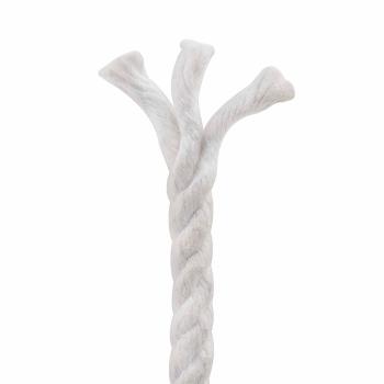 Baumwollzwirn 4 mm 250 m Weiß 100% Baumwolle