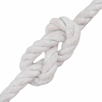 Baumwollseil 8 mm 500 m Weiß 100% Baumwolle