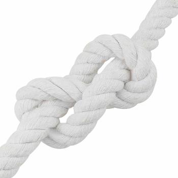 Baumwollseil 16 mm 50 m Weiß 100% Baumwolle