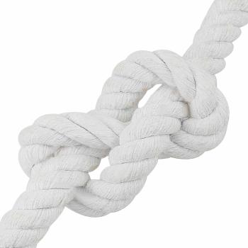 Baumwollseil 24 mm 25 m Weiß 100% Baumwolle