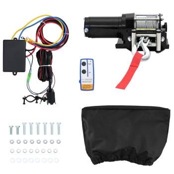 ARDEBO.de - Elektrische Winde PVC Schwarz