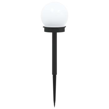 Außen Solarlichter mit Erdnagel 4 Stk. Warmes Weiß 38,5 cm ABS