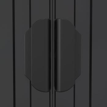 Geräteschuppen Anthrazit 192x191x223 cm Verzinkter Stahl