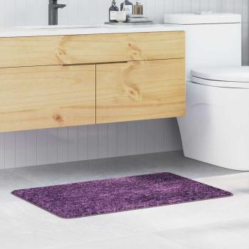ARDEBO.de - Rutschfeste Badmatte Lila 60 x 90 cm PP
