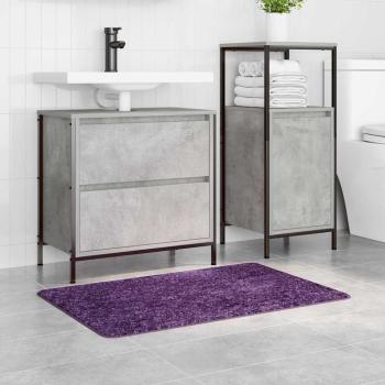 Rutschfeste Badmatte Lila 60 x 90 cm PP