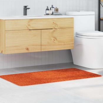 ARDEBO.de - Rutschfeste Badmatte Orange 70 x 120 cm PP