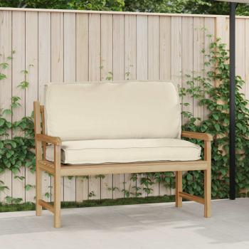 ARDEBO.de - Kissen Oxford-Stoff Creme 120 x 50 x 12 cm