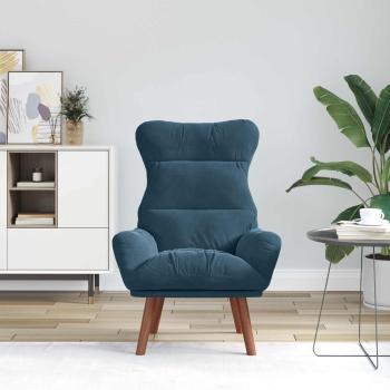 Sessel Blau 69 x 74 x 93 cm Samt