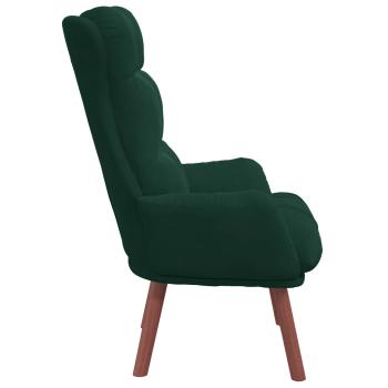 Sessel Dunkelgrün 69 x 74 x 93 cm Samt
