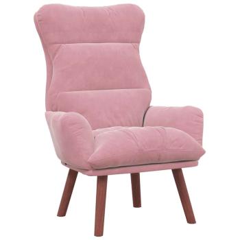 Sessel Rosa 69 x 74 x 93 cm Samt