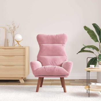 Sessel Rosa 69 x 74 x 93 cm Samt