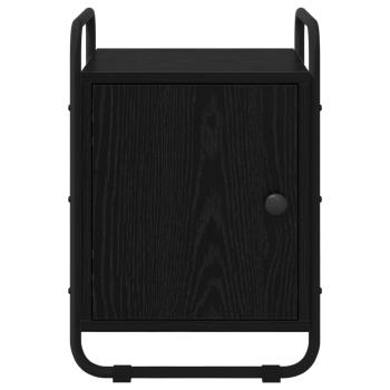 Nachttisch Schwarze Eiche Holzwerkstoff