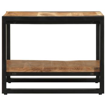 Couchtisch 50x50x38 cm Massivholz Akazie