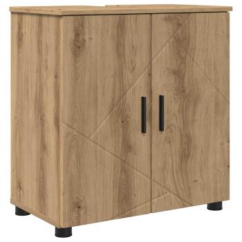 Badezimmermöbel-Set 4 stk. Artisan-Eiche 61 x 35 x 64 cm