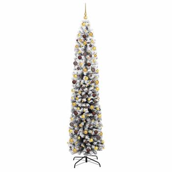 Künstlicher Weihnachtsbaum mit 300 LEDs mit Ständer Grün 210 cm