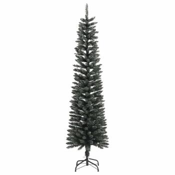 Künstlicher Weihnachtsbaum mit 300 LEDs mit Ständer Grün 210 cm