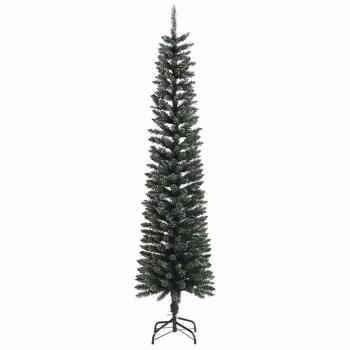 Künstlicher Weihnachtsbaum mit 300 LEDs mit Ständer Grün 240 cm