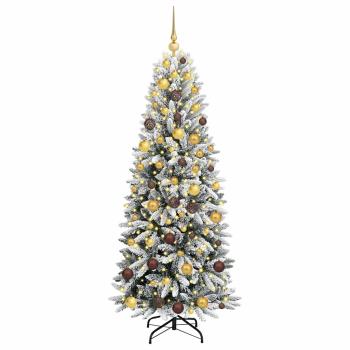 Künstlicher Weihnachtsbaum Weiß 180 cm