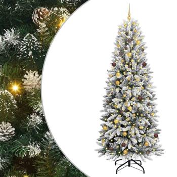 Künstlicher Weihnachtsbaum Weiß 240 cm
