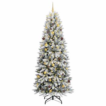 Künstlicher Weihnachtsbaum Weiß 240 cm