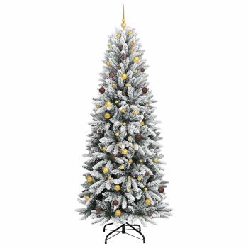 Künstlicher Weihnachtsbaum Weiß 240 cm
